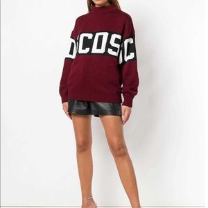 GCDS Logo Intarsia Jumper size S